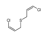 1-Propene, 3,3'-thiobis[1-chloro- (9CI) 结构式