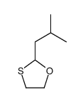 2-异丁基-1,3-氧硫杂环戊烷 结构式