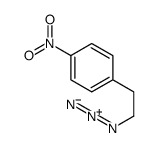 Benzene, 1-(2-azidoethyl)-4-nitro- 结构式