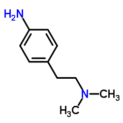 4-(2-二甲基氨基乙基)-苯胺 结构式