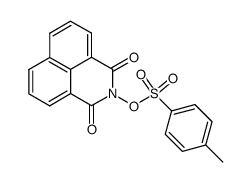 N-甲苯磺酰氧基-1,8-萘二甲酰亚胺 结构式