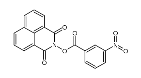 Benzoic acid, 3-nitro-, 1,3-dioxo-1H-benz[de]isoquinolin-2(3H)-yl ester 结构式