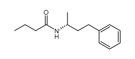 Butanamide, N-[(1R)-1-methyl-3-phenylpropyl]- 结构式