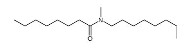 Octanamide, N-methyl-N-octyl- 结构式