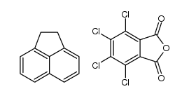 1,3-Isobenzofurandione, 4,5,6,7-tetrachloro-, compd. with 1,2-dihydroacenaphthylene (1:1) 结构式
