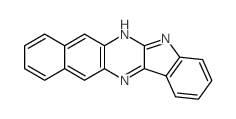 5H-苯并[g]吲哚并[2,3-b]喹喔啉 结构式