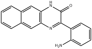 3-(2-氨基苯基)苯并[g]喹喔啉-2(1H)-酮 结构式