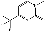 1-甲基-4-(三氟甲基)-2(1H)-嘧啶酮 结构式