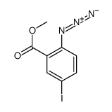 Benzoic acid, 2-azido-5-iodo-, methyl ester 结构式