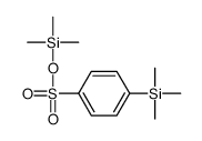 Benzenesulfonic acid, 4-(trimethylsilyl)-, trimethylsilyl ester 结构式