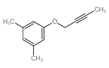 1-(2-Butyn-1-yloxy)-3,5-dimethylbenzene 结构式