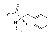 (S)-2-肼基-3-苯基丙酸 结构式