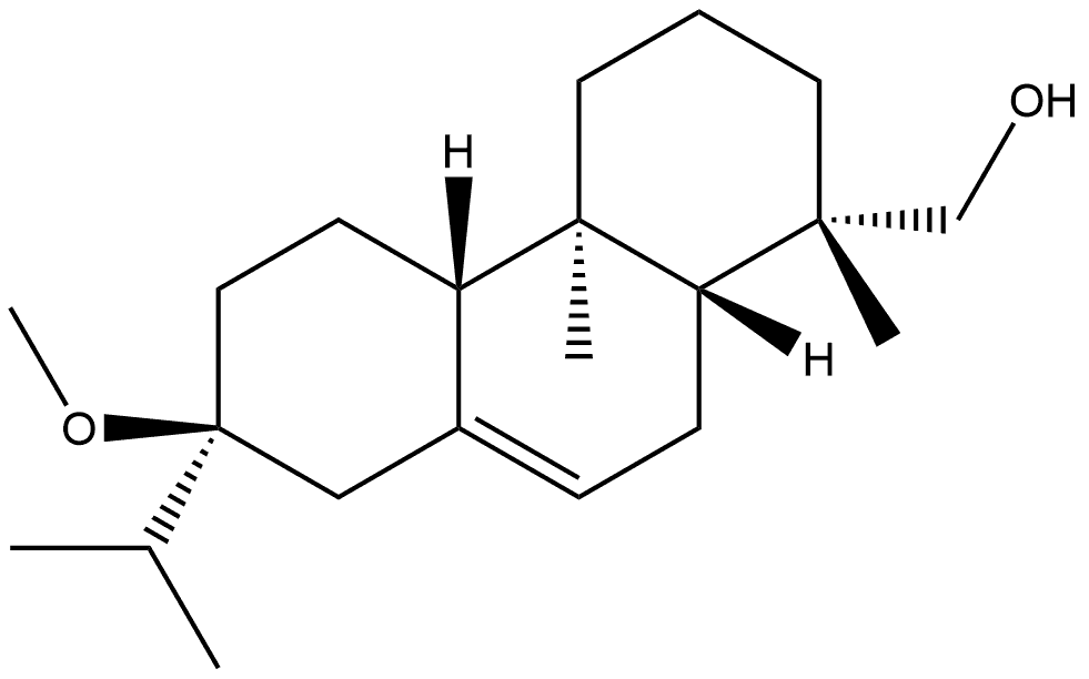 Podocarp-7-en-15-ol, 13β-isopropyl-13-methoxy- (8CI) 结构式