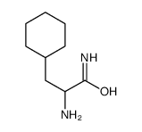 (2R)-2-amino-3-cyclohexylpropanamide 结构式