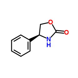 (S)-4-苯基-2-恶唑烷酮 结构式