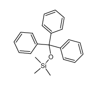 三苯甲氧基三甲基硅烷 结构式