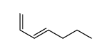 (3E)-1,3-庚二烯 结构式