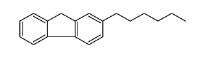 2-己基-9H-芴 结构式