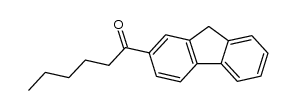 1-(9H-Fluoren-2-yl)-1-hexanone 结构式