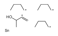 3-Buten-2-ol, 3-(tributylstannyl)- 结构式