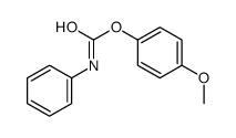 4-methoxyphenyl phenylcarbamate 结构式