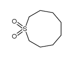 Thionane, 1,1-dioxide 结构式