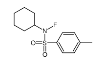 N-环己基-N-氟-4-甲基苯磺酰胺 结构式