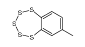 7-甲基-1,2,3,4,5-苯并五硫杂环庚三烯 结构式