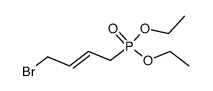 Phosphonic acid, (4-bromo-2-butenyl)-, diethyl ester (9CI) 结构式