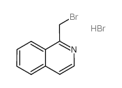 1-(溴甲基)异喹啉氢溴酸盐 结构式