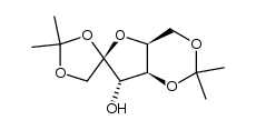 1,2,4,6-二-O-异亚丙基-α-L-山梨呋喃糖 结构式