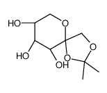 1,2-O-异亚丙基-α-L-山梨吡喃糖 结构式