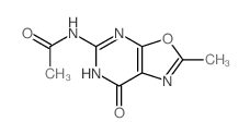 Acetamide, N-(6,7-dihydro-2-methyl-7-oxooxazolo[5,4-d]pyrimidin-5-yl)- 结构式