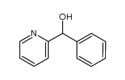 (S)-(+)-α-苯基-2-吡啶基甲醇 结构式
