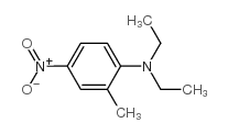 2-甲基-4-硝基-N,N-二乙基苯胺 结构式