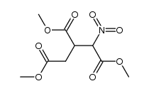 1-硝基-1,2,3-丙三甲酸三甲酯 结构式