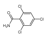 2,4,6-三氯苯甲酰胺 结构式