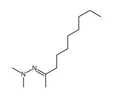 2-Decanone, 2,2-dimethylhydrazone 结构式