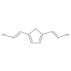 (1E,1'E)-5-((E)-(hydroxyimino)methyl)furan-2-carbaldehyde oxime 结构式