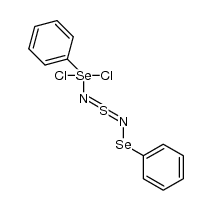 Selenium, dichlorophenyl[[N(Z)]-N-[(E)-sulfinimidoyl-κN]benzeneselenamidato]- 结构式