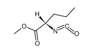 (S)-2-异氰酸基戊酸甲酯 结构式