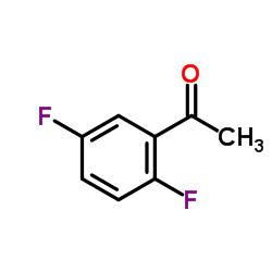 2,5-二氟苯乙酮 结构式
