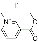 3-(甲氧基羰基)-1-甲基吡啶碘化物 结构式