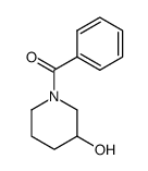 ((S)-3-HYDROXYPIPERIDIN-1-YL)(PHENYL) METHANONE 结构式