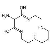 6-氨基-1,4,8,11-四氮杂环十四烷-5,7-二酮 结构式