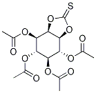 3,4,5,6-四-O-乙酰基-肌醇-1,2-硫代碳酸酯 结构式