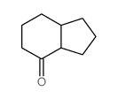 4H-Inden-4-one,octahydro-, (3aR,7aR)-rel- 结构式