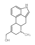 野麦角碱 结构式