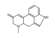 Ergoline, 9,10-didehydro-6-methyl-8-methylene- 结构式