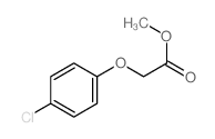 4-氯苯氧基乙酸甲酯 结构式
